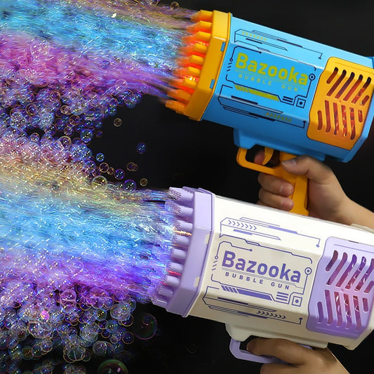 69-Hole Rocket Bubble Toy Gun